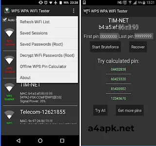 WPS WPA WiFi Tester Apk (No Root) v21.0 [Ad-Free]