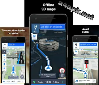 Sygic GPS Navigation & Maps Premium Apk v20.8.12 Full Unlocked