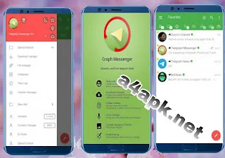 Telegraph (Graph Messenger) Mod Apk v7.1.3-P8.3.1